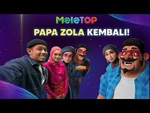 Chaos PAPA ZOLA Selamatkan Dunia… Nabil jadi BUAYA Hawa jadi ITIK! | MeleTOP | Nabil & Hawa