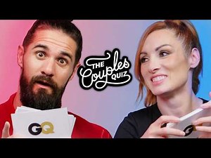 WWE Superstars Seth Rollins & Becky Lynch Take a Couples Quiz
