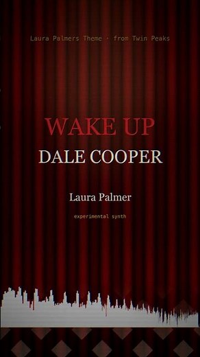 Laura Palmer's Theme (Twin Peaks) but even MORE Lynchian 🔴 #shorts