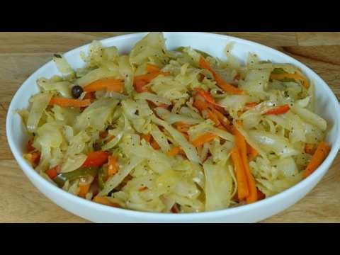 Jamaican Steamed Cabbage Recipe