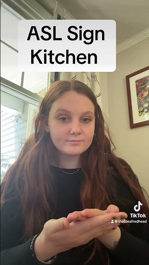 Learn How To Sign "Kitchen" in ASL for Beginners | American Sign Language #shorts