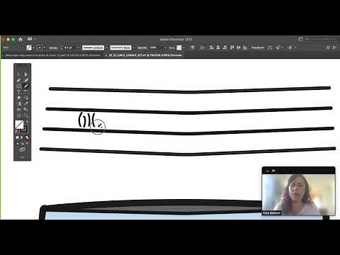 How to Draw Elastic and use the Blend Tool in Illustrator- How to create a Pattern Brush