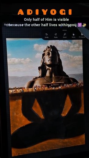 🌙Har Har Mahadev!The Real Adiyogi Lies Within You 🔱✨ #omnamahshivaya #adiyogi #shiv #meditation #fyp