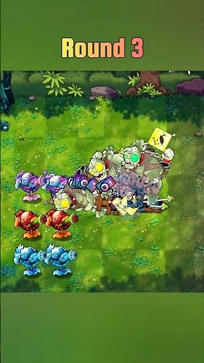 Pvz Fusion Mod Skin Machine Gunner Series vs 15 blind Gargantuar #pvzfusion #mobilegame #pvzgame