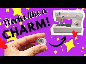 Singer Heavy Duty Sewing Machine Bobbin Threading | How to wind a Bobbin on a Singer Sewing Machine