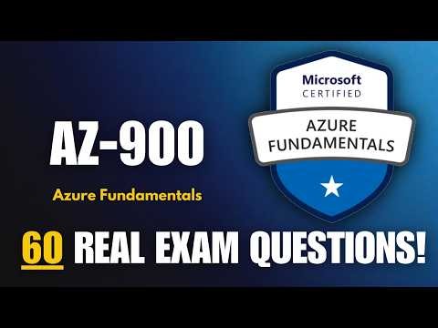 Microsoft AZ-900 Azure Fundamentals Practice Exam 2026 | 60 Real Questions Explained