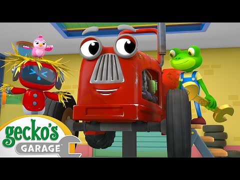 Tractor Trouble | Gecko's Garage | Trucks For Children | Cartoons For Kids