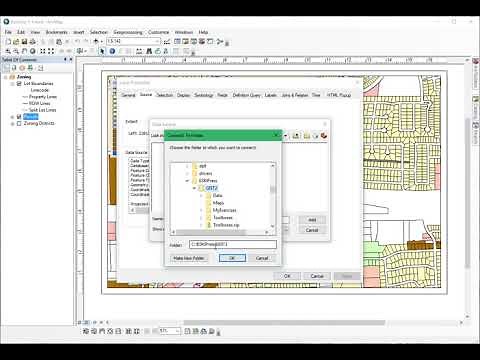 Repairing data sources in ArcGIS