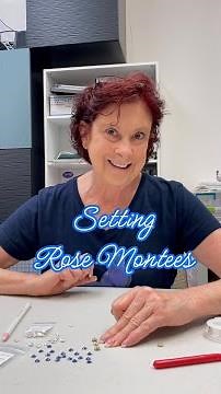 Mounting Rose Montees Rhinestones for Tiaras | TUTU.COM