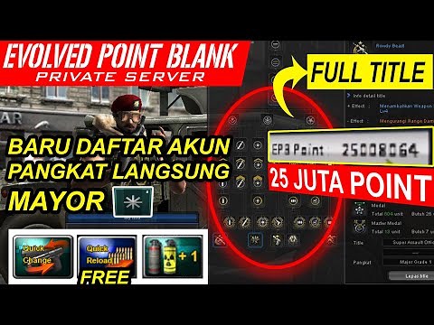 Tutorial Instal Poinblank Evolved Private Server