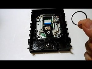 [修理動画]トレイが開かないDVDドライブを５分で直す ベルト交換 DIY