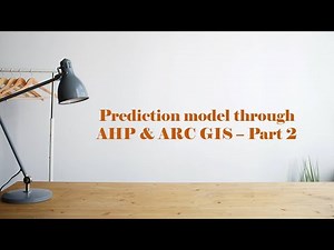 AHP calculation and Mapping in ARC GIS- Part 2