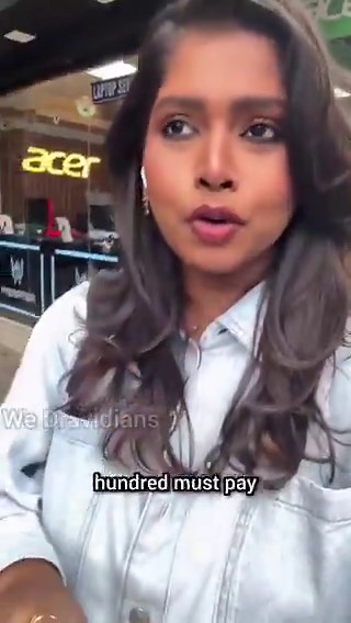 Ask permission before you start vlogging or picking up someone’s goods. Don’t take people or situations for granted.She was clearly uncomfortable being filmed — not for you indecently eating the fruit.Learn the basics before pointing fingers.₹200 is not a big amount for shooting them and their shop. Just pay and move on.Stop playing the victim card-Nonsense. And don’t create a Tamil vs Kannadiga clash unnecessarily.Also, why assume the fruit vendor is Kannadiga? She could be Telugu, Tulu,Malayal