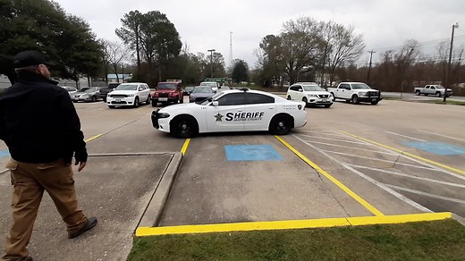 BREAKING NEWS EXCLUSIVE VIDEO: Our media partner, KJAS radio, got video of the Jasper County Sheriff's Office walking former Evadale Little League president Adam Isaacks into jail following charges of Indecency With a Child. https://kfdm.com/news/local/breaking-evadale-little-league-president-arrested-on-indecency-with-a-child-charge | KFDM News