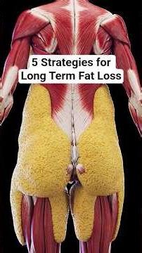 5 Strategies for Long Term Fat Loss #weightloss