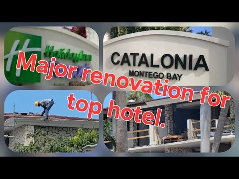 Catalonia Montego Bay Resort under heavy renovation/Jamaica development.