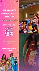 73 reactions · 31 shares | Milwaukee Princesses at the Zoo ✨...