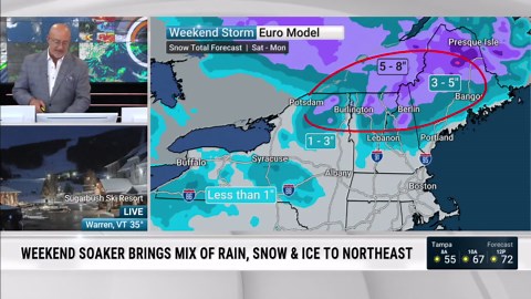 Weekend Storm To Bring Rain, Snow, Ice To Northeast