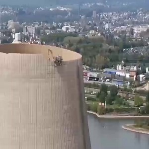 14K views · 76 reactions | Demolisher working on 600 feet cooling tower. Image/Audio Courtesy: Unknown DM for credit or removal request. Use intended only for knowledge and information purposes. #civilengineering #theconstructor #construction #civil #engineering #civilengineeringworld #civilengineer #engineer #engineers #building #civilconstruction #constructionlife #engineeringlife #constructionworker | The Constructor - Civil Engineering Home | Facebook