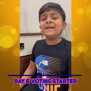 196K views · 10K reactions | Thank u so much for all the love and support ❤️ Day 6 voting is open Please cast ur vote for me on Hotstar Each person can give 10 votes per day #makapa #priyankadeshpande #manimegalai #kschitra #spbcharan #unnikrishnan #nakul #krishaang #supersingerjunior8 #vijaytv #supersinger #karthickdevaraj #vijaytelevision #vijaytvpromo #ssj8 #KrishaangRPOfficial #krishaangsupersingerjunior | Krishaang RP Super Singer Junior | Facebook