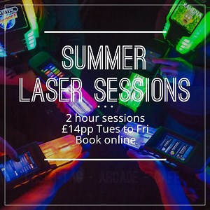 18 shares | Our summer laser tag sessions run Tues to Fri through the holidays. 2 hour session (min 4 games) for £14pp. Book online through our website. https://planetlaser.smartbookings.net/bookTicketsOpsByDate?EventId=74 | Planet Laser | Facebook