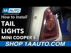How to Dismantle and Reassemble a Mini Rear Light