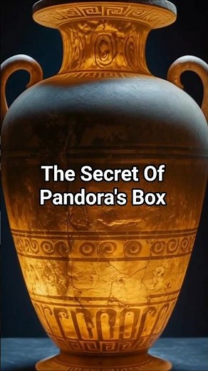 The Truth About Pandora's Box | Greek Mythology#pandora #PandorasBox#GreekMythology#history#Shorts