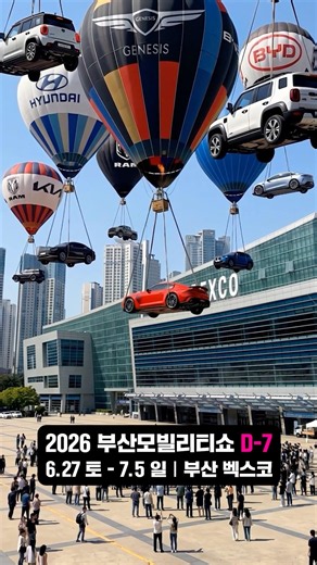 #부산모빌리티쇼 D-7