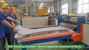 11 reactions | ACP separator machine - Fast way to separate aluminum and plastic from Aluminum Composite Panels. If you are interested in the ACP panel recycling, this machine will be very helpful! #acpseparator #aluminumcompositepanels #acpsheet #acprecycling #acpstripper #aluminumseparator #acp | Suny Machinery | Facebook