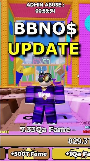 BBno$ Update +1 Speed Keyboard Escape Roblox