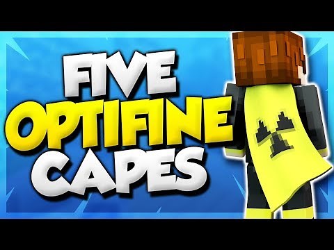 5 Optifine Cape Designs! (Awesome Minecraft Cape Designs)