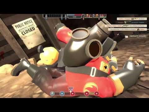 Team Fortress 2 playing against bots part 1