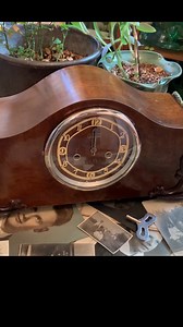40K views · 1.5K reactions | AMAZING Antique Clock At This Community Sale! ️ #antique #antiqueclocks #clock #thrift #diy #vintagefinds #vintagedecor We found this AMAZING Antique Clock at a local community sale and Karen fixed the front glass and now it looks PRISTINE!!! 勞勞勞️️️ | Bargain Barons | Facebook