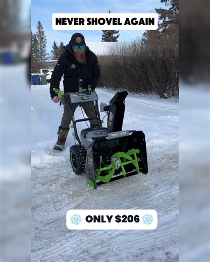 ❄️ $206 EGO Power 2-Stage Cordless Snow Blower (was $899!) at Costc —Today only! Over 55? Ditch shoveling! Clears snow easy, cordless, quiet. Low stock—shop now! | Costco Savings