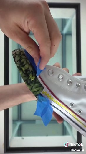 Custom converse shoes 👟 hydro dipping embroidery #hydrodip #customshoes #diy