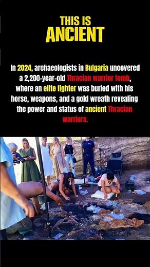 2,200-Year-Old Thracian Warrior Tomb Discovered in Bulgaria