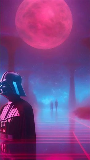 Darth Vader Walks Through The Wall | 4K AI Video