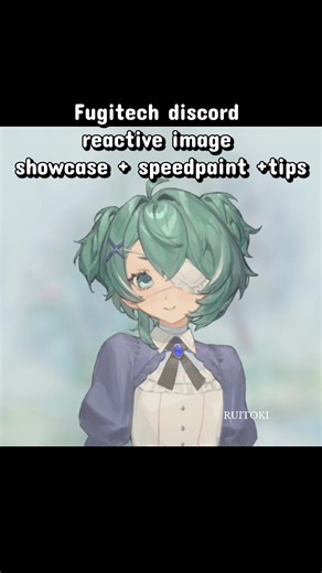 Fugitech discord reactive image model showcase! I recently use it in my streams when playing games now! And its very lag-free for me. #artist #vtuber #pngtuber #discord #fyp
