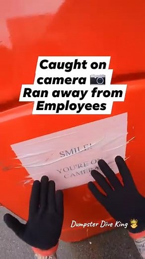 185K views · 1.9K reactions | Running away from employees' dumpster diving !! Caught again #dumpsterdiving #party #police #caught | Dumpster Dive King | Facebook