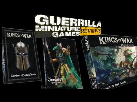 GMG Reviews - Kings of War 4th Edition Launch Products by Mantic Games
