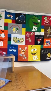 Here's the link to part 2! https://youtu.be/LdLFPEGzpI4 If you missed part 1... https://youtu.be/ONNHAhui3Bw I love the m&m's quilt. Makes me want to break out some candy! | Too Cool T-Shirt Quilts