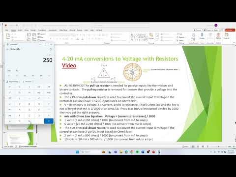How to Convert 4-20 mA to 1-5VDC or 2-10 VDC with Resistors