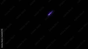 Neon Bolt Animation. Flash sign. Charge flash icon. Thunder Bolt. Lighting strike. 4K