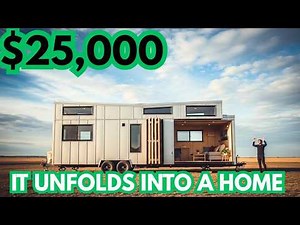 This House UNFOLDS in 1 Hour — Expandable & Modular Tiny Homes (Real Costs 2026)