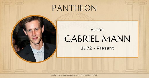 Gabriel Mann Biography | Pantheon