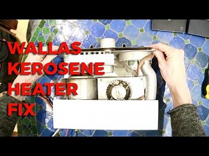 Servicing a Wallas Kerosene Heater (Complete)