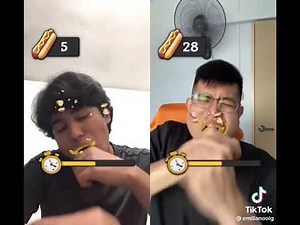 hot dog eating contest #meme #hotdog