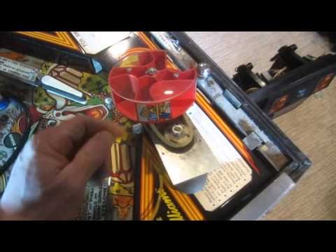 1988 Williams Cyclone pinball repair - Ferris wheel problems
