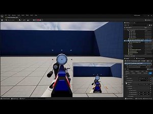 FPS Template Tutorial(FPST v2.2, UE4 Mannequin) - 15 How to use Low poly Shooter Weapon and Anim