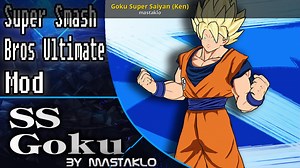 Goku Super Saiyan (Ken) Mod for Super Smash Bros. Ultimate | SSBU Mods